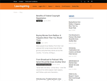 Tablet Screenshot of lawinspiring.com